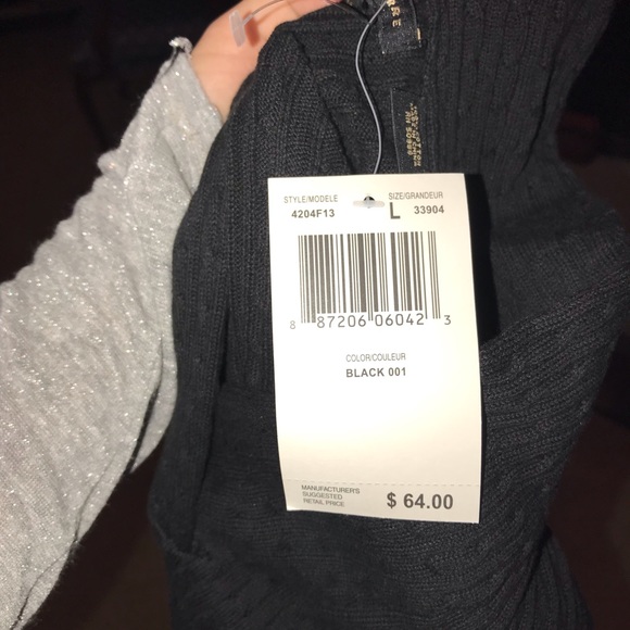 Black Jeanne Pierre Sweater NWT - Picture 4 of 7